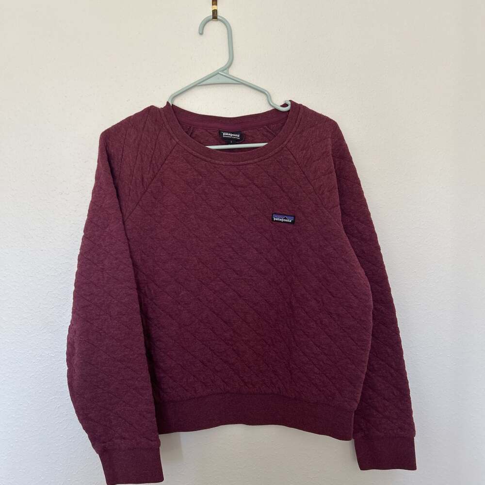 Patagonia Women's Organic Cotton Quilt Crewneck Sweatshirt